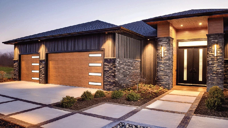 Steel Carriage Garage Doors